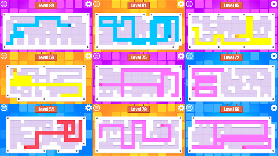 Paint Sponges Puzzle HTML5 Game by DevIndieStudio CodeCanyon